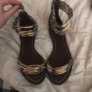 Tory Burch gladiator style sandles